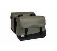 Sacoche double à pont New Looxs Oslo 2x18,5L ( Noir Kaki )