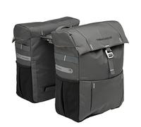 New Looxs Vigo Double MIK Sacoche de vélo Unisexe Gris 37 l