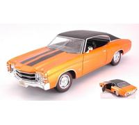 New MAISTO MI31890OR Chevrolet Chevelle SS 454 Sport Coupe 1971 Orange 1:18 Die CAST