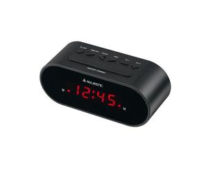 New Majestic SVE-235 Réveil numérique Noir