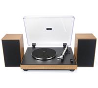New Majestic TT 54 Tourne-disque entraîné par courroie Noir, Bois