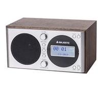 New Majestic WR-162 DAB Numérique Argent, Bois G