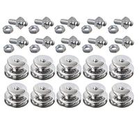 New Marine Lot de 10 têtes TENAX grandes + 10 vis filetées TENAX M5 x 10