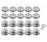 New Marine Tenax Lot de 10 pièces supérieures avec vis en tissu et clé