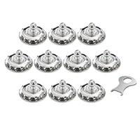 New Marine Tenax Lot de 10 vis à tissu + clé