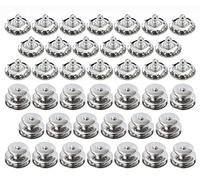 New Marine Tenax Lot de 20 pièces supérieures avec vis pour tissu