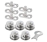 New Marine TENAX Lot de 5 hauts, grandes plaques perforées + clés