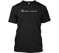 New Massey Ferguson Tractors Company - Custom Men's T-Shirt Tee Black Manches Courtes(X-Large)
