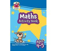 New Maths Home Learning Activity Book For Ages 4-5