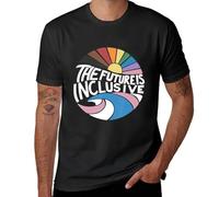 New Men's LGBT Pride T-Shirt with Anime Character Design and a Cotton Shirt