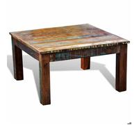 NEW®Meuble de Salon - BESTMEUBLE - Table basse,Bout de Canapé carrée - Bois de récupération FR5454312