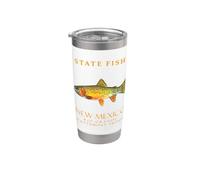 New Mexico Territory Fish The Rio Grande Truite fardée Gobelet isotherme en acier inoxydable double paroi