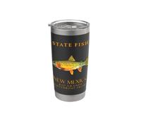 New Mexico Territory Fish The Rio Grande Truite fardée Gobelet isotherme en acier inoxydable double paroi