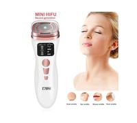 New Mini Hifu Machine Ultrasound Rf Fadiofrecuencia Ems Microcurrent Face Lifting Firming Tightening Skin Wrinkle Skin Care