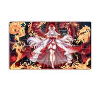 New Mlikemat Playmat Kurikara Divincarnate TCG CCG OCG OCG Tapis de jeu de cartes à collectionner avec zones + sac gratuit (ZD039-640-A)