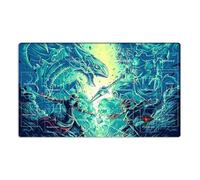 New Mlikemat Tapis de Souris avec Carte à Collectionner Motif Dark Magician Black Rose Dragon