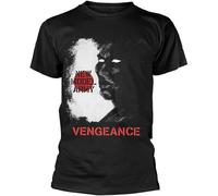 New Model Army Official Black T Shirt Vengeance' Album Cover Manches Courtes(3X-Large)