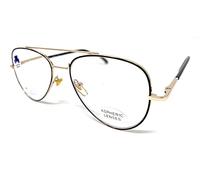 new modèle Lunettes de Lecture Anti lumière Bleue, Gaming, Anti Fatigue, Lunettes d'Ordinateur, pour Homme et Femme Lunettes de Vue Presbyte +0.00 à +3.50 Venice PILOT (Noir - Or, +1.00)
