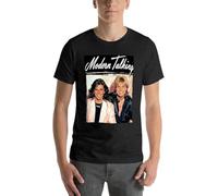 New Modern Talking T-Shirt Summer Top Tees t-Shirts Man Plain Black t Shirts Men Size XXL