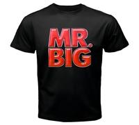 New-Mr-BIG-Metal-Rock-Band-Legend-Mens-Black-T-Shirt Black L