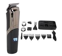 New Multi Function Electric Hair Clippers, Lcd Digital Display Electric Push Beard Hair Trimmer Kit, 6 In 1 Washable Hair Clippers Set for Men