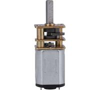 New N20 DC3V 6V 12V 50-2000RPM Speed Reduction Gear DC Motor with Metal Gearbox