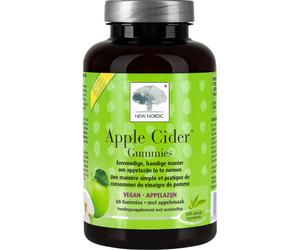 New Nordic Apple Cider Gummies 60 Pièces