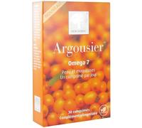 New Nordic Argousier Omega 7 Peau et Muqueuses 30 Comprimés - Cheveux, peau, ongles - Pharmacie en ligne LaSante.net