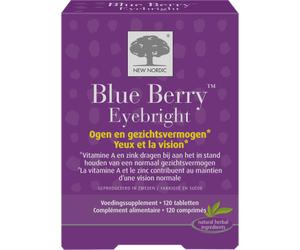 New Nordic Blue Berry Complément Alimentaire Pour Les Yeux Et La Vision 120 Comprimés
