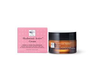 New Nordic - Crème Hyaluronic Active - Crème Visage Repulpante - Acide Hyaluronique, Argousier, Beurre de Karité - 50 ML