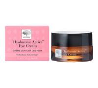 New Nordic - Crème Contour des Yeux Hyaluronic Active - Crème Repulpante pour le Contour des Yeux - Acide Hyaluronique, Argousier, Huile de Jojoba, Beurre de Karité - 15 ML