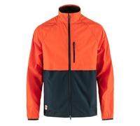 NEW - Official Fjallraven High Coast Hybrid Wind Jacket Dark Navy / Flame Orange