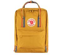 NEW - Official Fjallraven Kanken Rainbow Classic Backpack Ochre / Rainbow