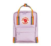 NEW - Official Fjallraven Kanken Rainbow Mini Pastel Lavender-Rainbow