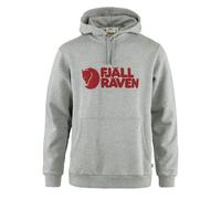 NEW - Official Fjallraven Logo Hoodie Grey Melange