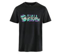 NEW - Official Fjallraven Multicolor Logo T-shirt Black