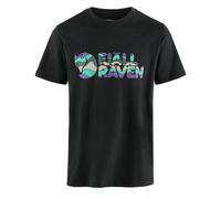 NEW - Official Fjallraven Multicolor Logo T-shirt Black
