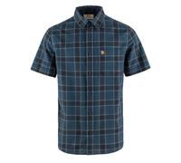 NEW - Official Fjallraven Ovik Travel Shirt SS Indigo Blue / Dark Navy