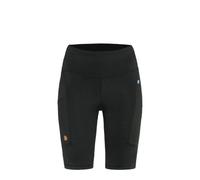 NEW - Official Fjallraven Womens Abisko Short Tights Black