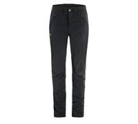 NEW - Official Fjallraven Womens Abisko Stretch Trousers Reg Leg Black