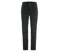 NEW - Official Fjallraven Womens Abisko Stretch Trousers Reg Leg Black