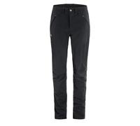 NEW - Official Fjallraven Womens Abisko Stretch Trousers Short Leg Black