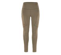NEW - Official Fjallraven Womens Abisko Tights Suede Brown