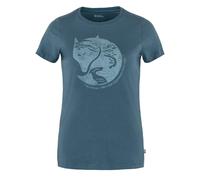 Fjällräven - Women's Arctic Fox Print - T-shirt - L - indigo blue