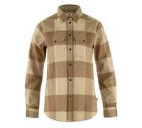 NEW - Official Fjallraven Womens Canada Shirt Buckwheat Brown / Light Beige