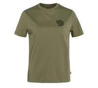 NEW - Official Fjallraven Womens Fox Boxy Logo T-Shirt Green