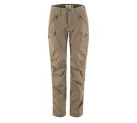 NEW - Official Fjallraven Womens Nikka Curved Trousers Suede Brown