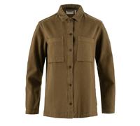 NEW - Official Fjallraven Womens Singi Flannel Overshirt Wood Brown