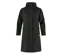 NEW - Official Fjallraven Womens Vardag Rain Parka Black