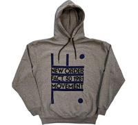 New Order - "Movement" sweat à capuche homme/femme unie RO3693 (M) (Gris)